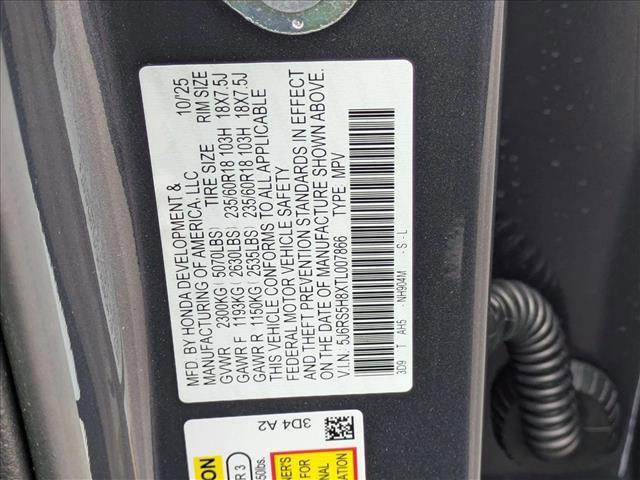 new 2026 Honda CR-V Hybrid car, priced at $38,437