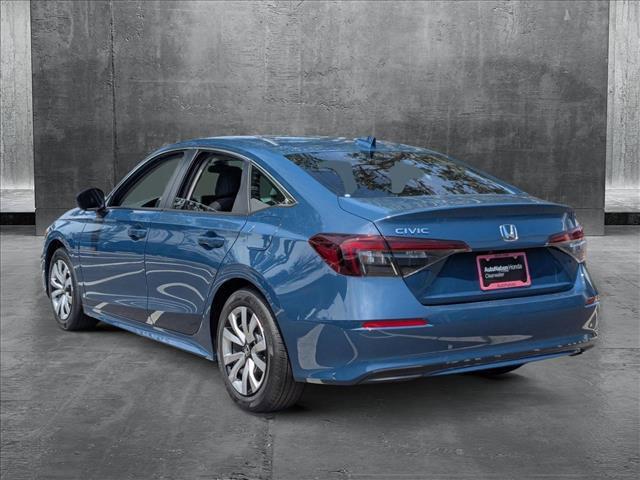 new 2025 Honda Civic car, priced at $24,989