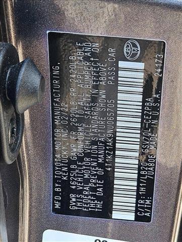 used 2022 Toyota Camry car, priced at $36,391