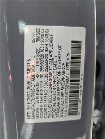 new 2025 Honda Pilot car, priced at $47,955