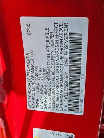 new 2025 Honda Civic car, priced at $27,506