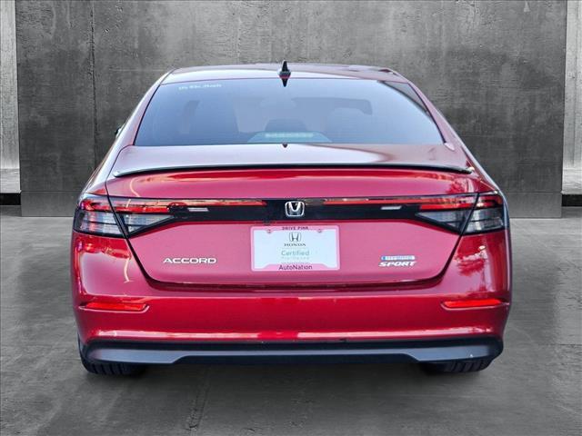 used 2023 Honda Accord Hybrid car, priced at $25,998