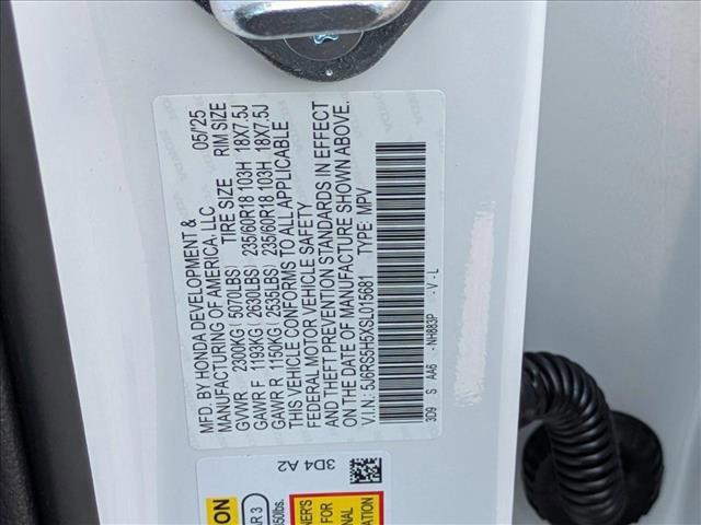 new 2025 Honda CR-V Hybrid car, priced at $35,095