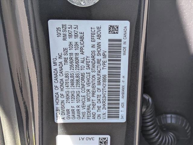 new 2026 Honda CR-V car, priced at $35,261