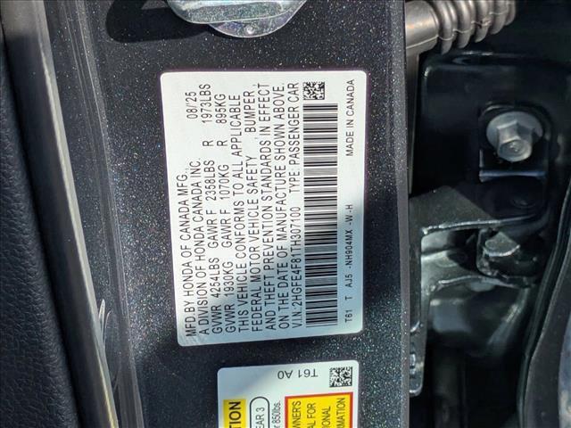 new 2026 Honda Civic Hybrid car, priced at $31,715