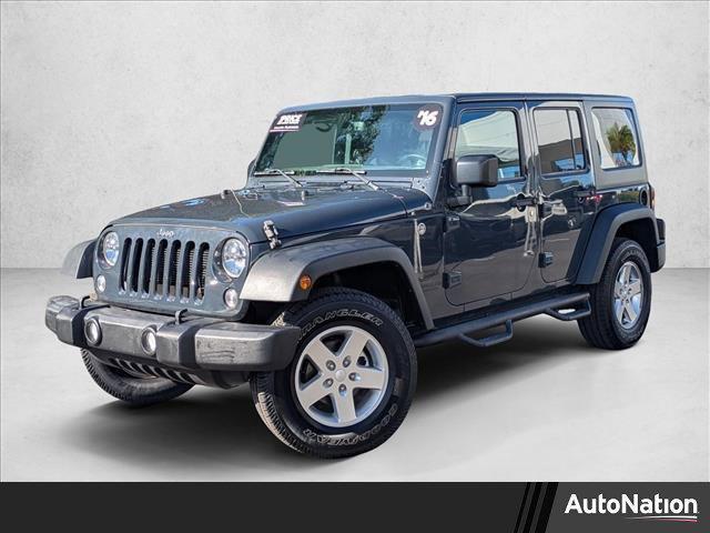 used 2016 Jeep Wrangler Unlimited car, priced at $17,595