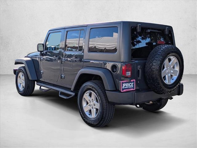 used 2016 Jeep Wrangler Unlimited car, priced at $17,595