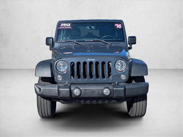 used 2016 Jeep Wrangler Unlimited car, priced at $17,595