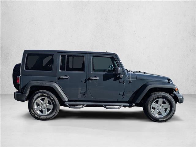 used 2016 Jeep Wrangler Unlimited car, priced at $17,595