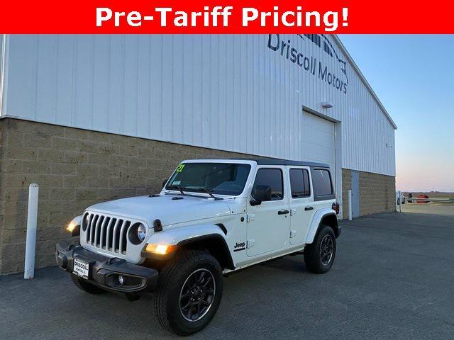 used 2021 Jeep Wrangler Unlimited car, priced at $33,995