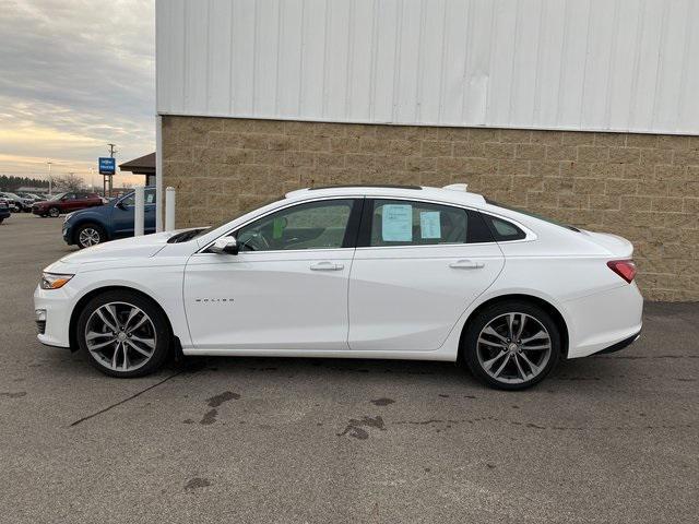 used 2021 Chevrolet Malibu car, priced at $19,250