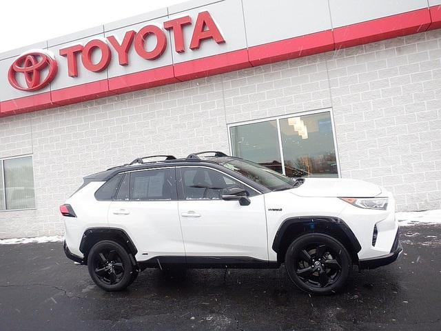 used 2021 Toyota RAV4 Hybrid car, priced at $30,814