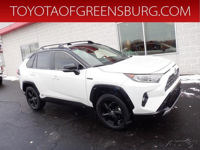 used 2021 Toyota RAV4 Hybrid car, priced at $30,814