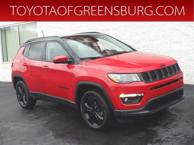 used 2021 Jeep Compass car, priced at $21,246