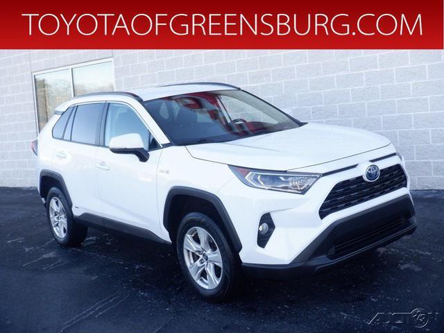 used 2021 Toyota RAV4 Hybrid car, priced at $21,498