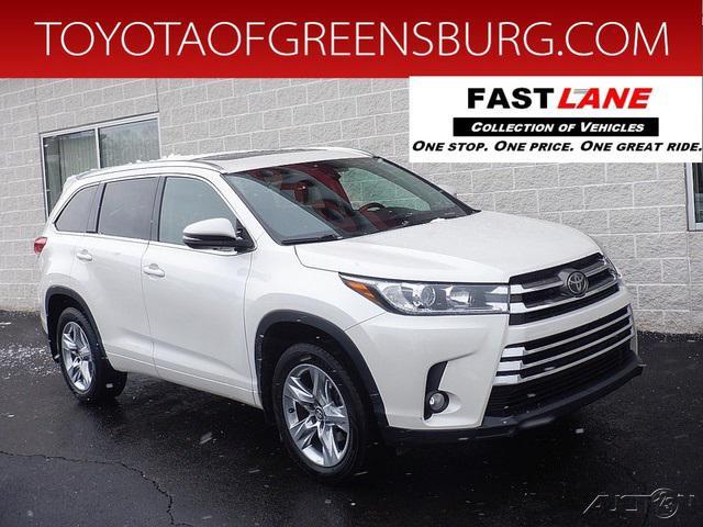 used 2017 Toyota Highlander car, priced at $23,147