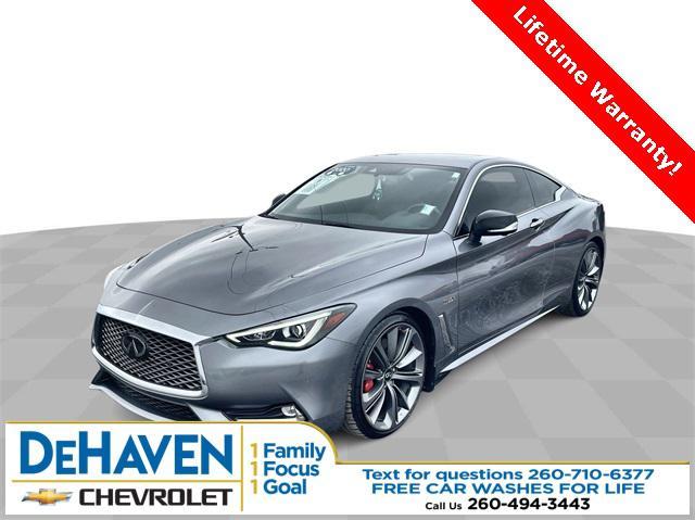 used 2020 INFINITI Q60 car, priced at $32,499