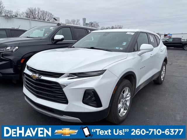 used 2022 Chevrolet Blazer car, priced at $23,377