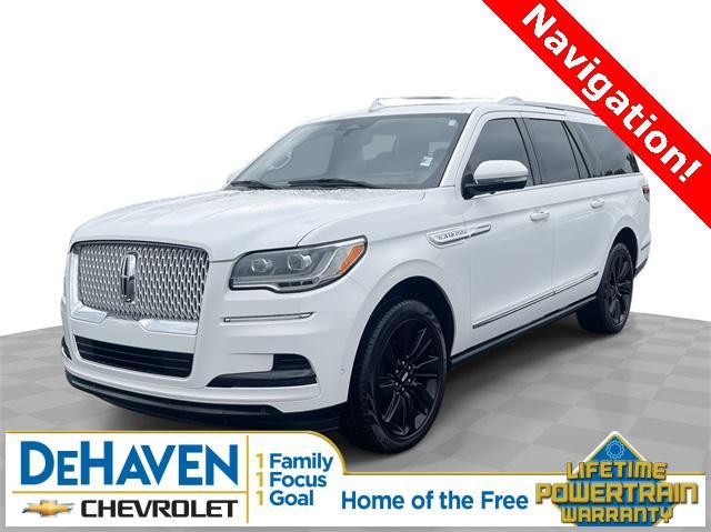 used 2022 Lincoln Navigator car, priced at $47,986