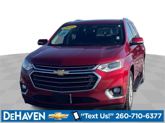 used 2020 Chevrolet Traverse car, priced at $25,718