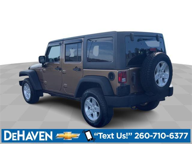 used 2015 Jeep Wrangler Unlimited car, priced at $14,994