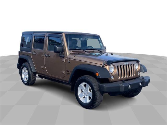 used 2015 Jeep Wrangler Unlimited car, priced at $14,994