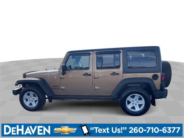 used 2015 Jeep Wrangler Unlimited car, priced at $14,994