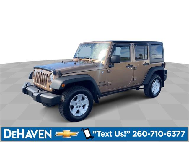 used 2015 Jeep Wrangler Unlimited car, priced at $14,994