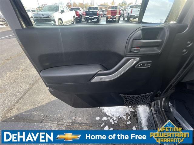 used 2014 Jeep Wrangler Unlimited car, priced at $13,677