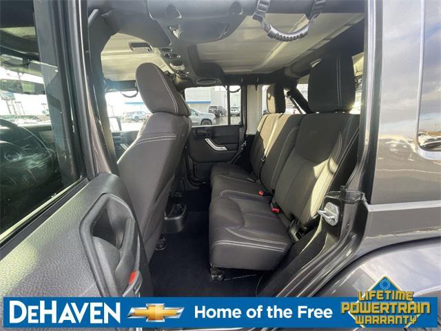 used 2014 Jeep Wrangler Unlimited car, priced at $13,677