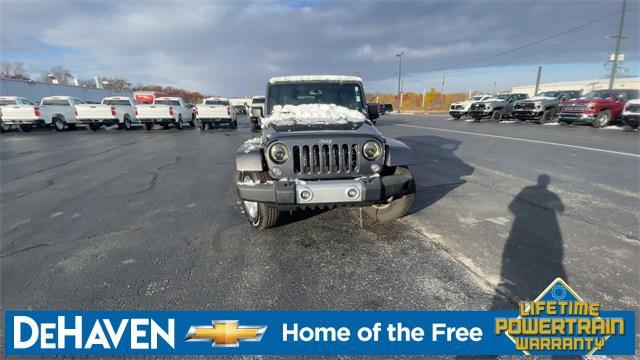 used 2014 Jeep Wrangler Unlimited car, priced at $13,677