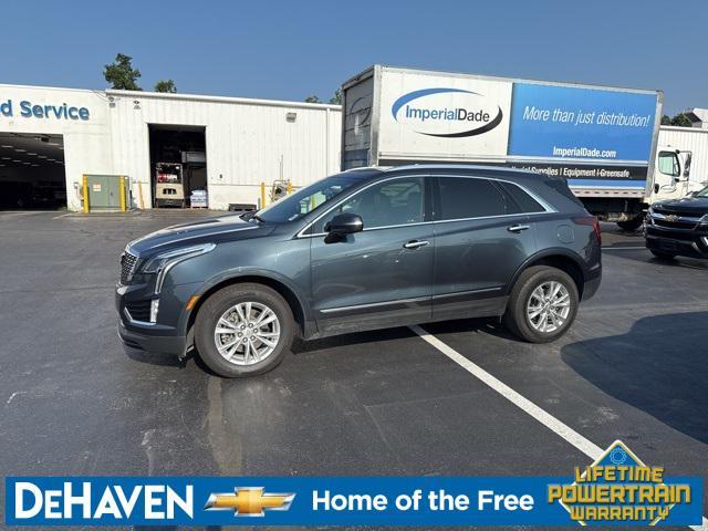 used 2021 Cadillac XT5 car, priced at $24,922