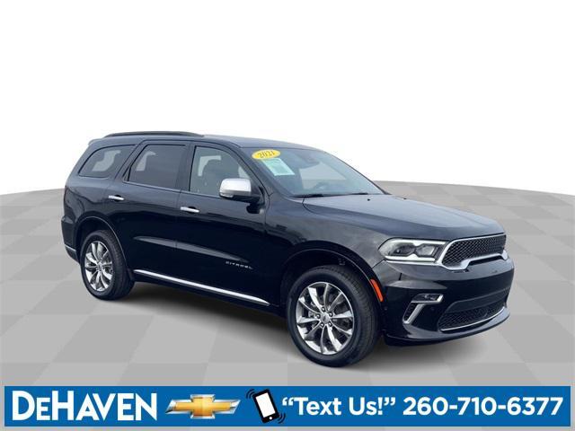 used 2021 Dodge Durango car, priced at $28,100