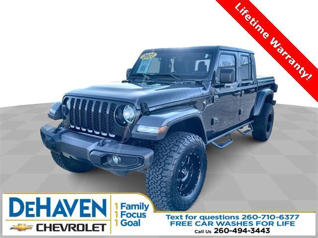 used 2021 Jeep Gladiator car, priced at $29,986