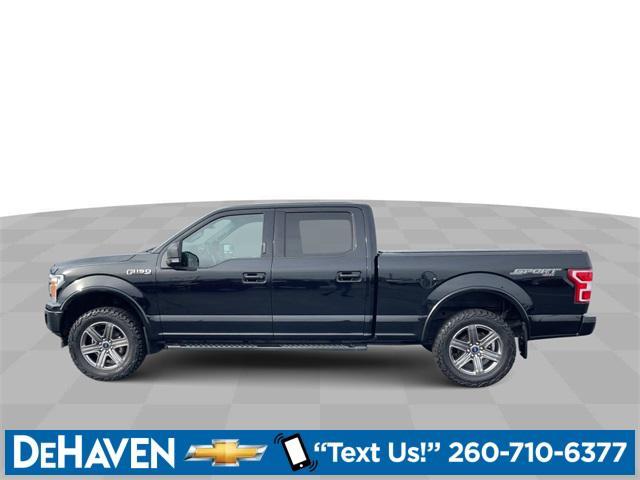 used 2018 Ford F-150 car, priced at $24,469