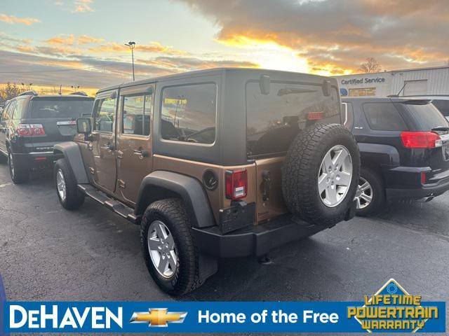 used 2015 Jeep Wrangler Unlimited car, priced at $13,324