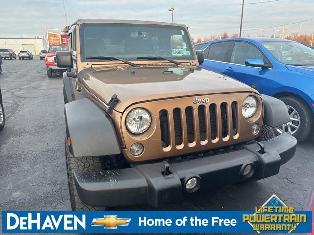 used 2015 Jeep Wrangler Unlimited car, priced at $13,324