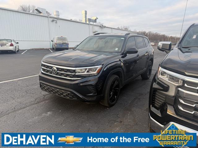 used 2021 Volkswagen Atlas car, priced at $16,260