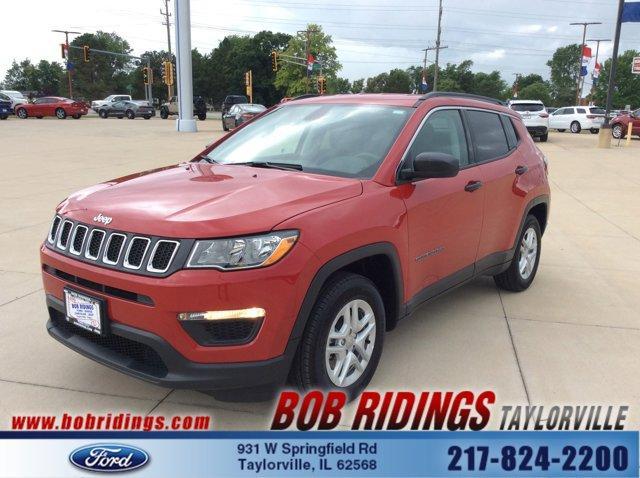 used 2021 Jeep Compass car, priced at $20,488