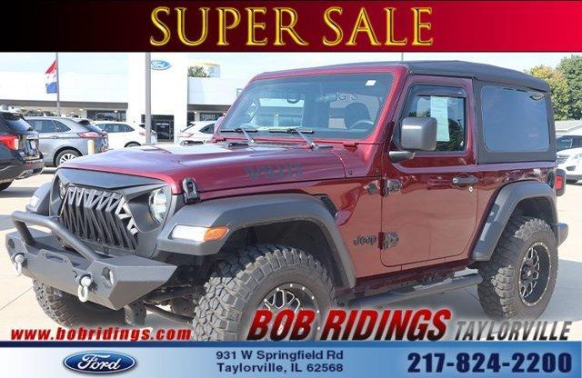 used 2022 Jeep Wrangler car, priced at $30,924