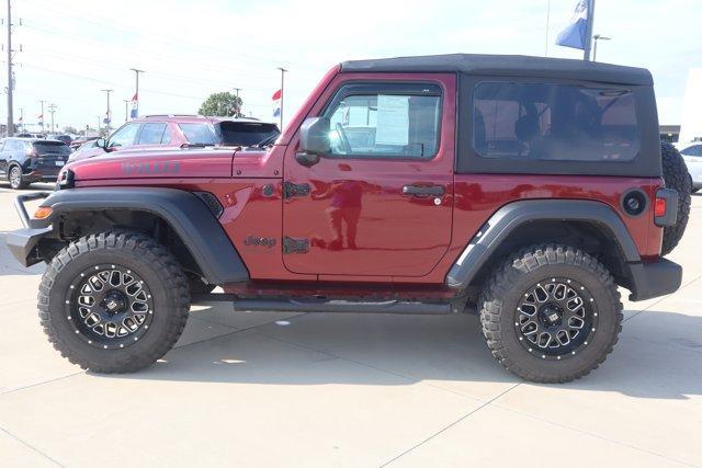 used 2022 Jeep Wrangler car, priced at $30,924