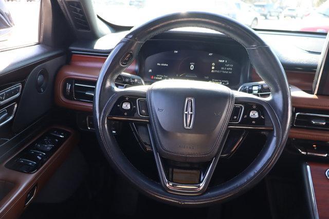 used 2021 Lincoln Aviator car, priced at $43,990