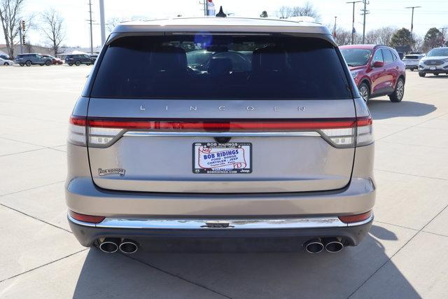 used 2021 Lincoln Aviator car, priced at $43,990