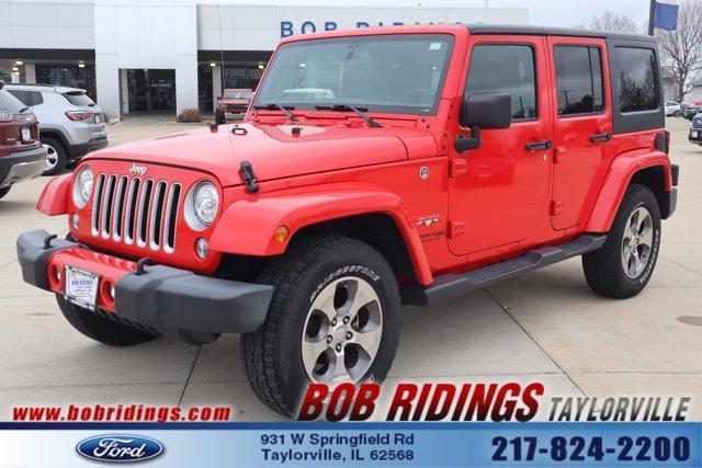 used 2018 Jeep Wrangler JK Unlimited car, priced at $24,788