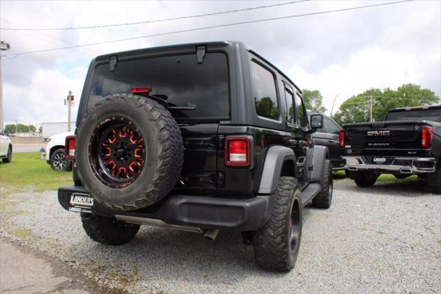 used 2021 Jeep Wrangler Unlimited car, priced at $29,577