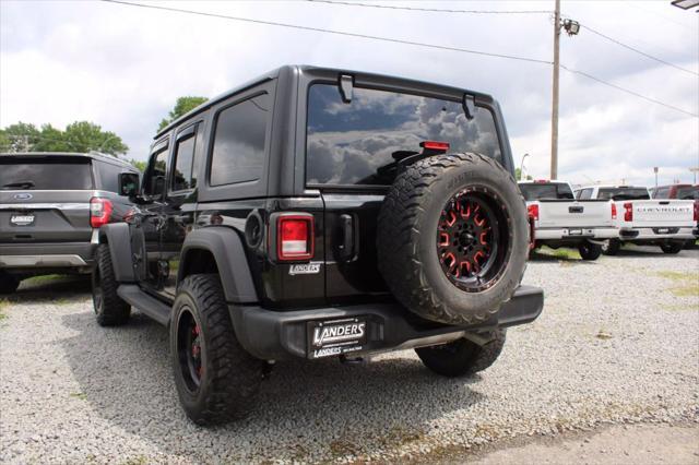 used 2021 Jeep Wrangler Unlimited car, priced at $29,577