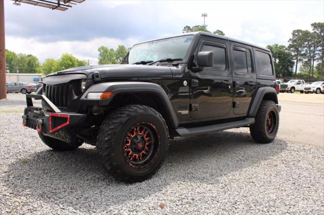used 2021 Jeep Wrangler Unlimited car, priced at $29,577