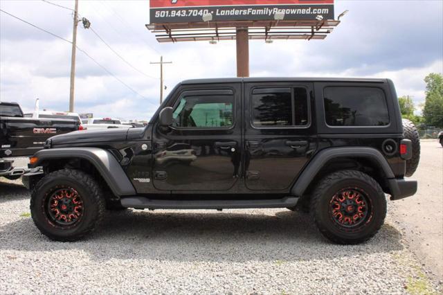 used 2021 Jeep Wrangler Unlimited car, priced at $29,577