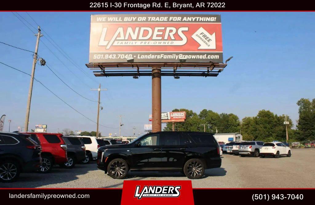 used 2025 Cadillac Escalade car, priced at $111,999