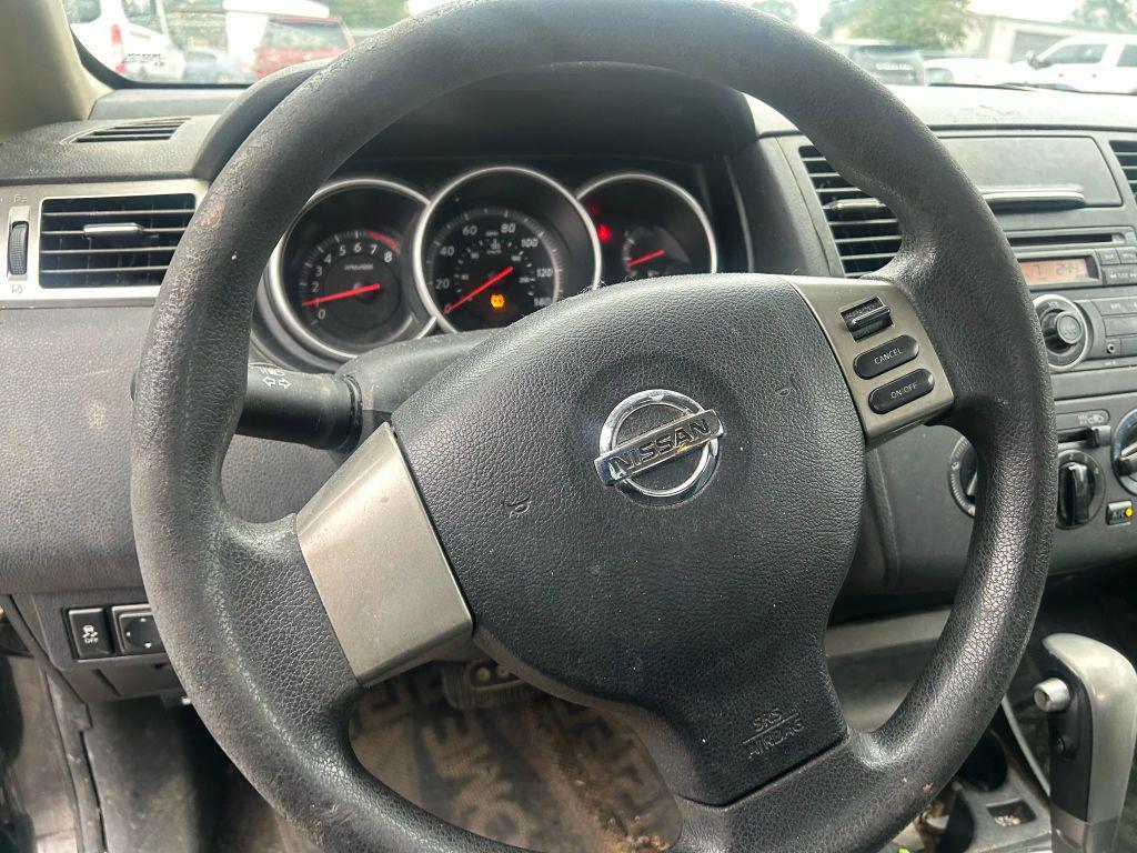 used 2012 Nissan Versa car, priced at $5,900